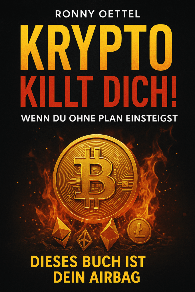 Buchcover Krypto killt dich – Anfänger Ratgeber Kryptowährungen und Blockchain